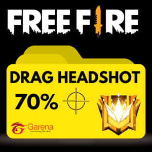 Free Fire drag Headshot 70%